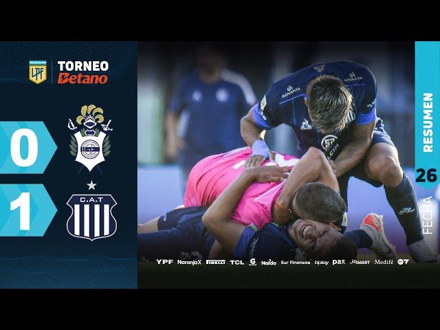 GIMNASIA 0 - 1 TALLERES I Resumen del partido | #TorneoBetano 2024