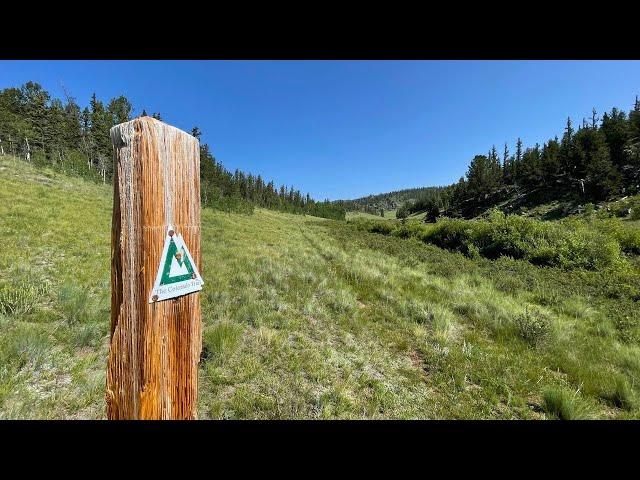 Hiking the Colorado Trail  - Segment 5 - Kenosha Pass to Long Gulch