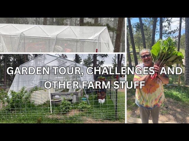 Garden Tour | Challenges | Farm Updates #gardentourclub