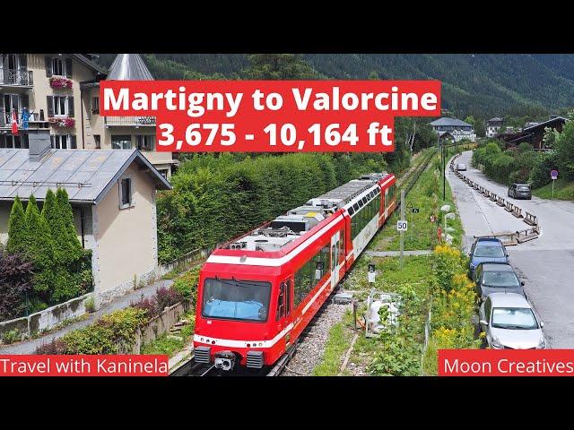 Switzerland Martigny to France Vallorcine | @MoonCreatives