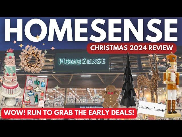  WOW ! HOMESENSE Christmas Decoration 2024 REVIEW -  Most Eclectic Range I’ve Seen 