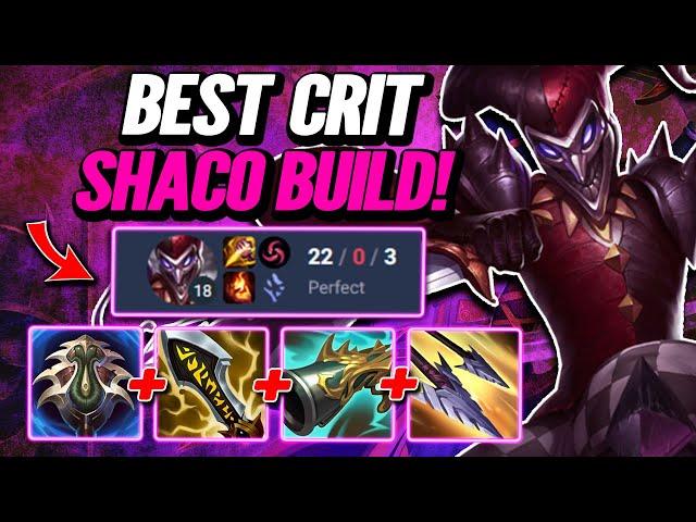 22/0 Full Crit Shaco Ranked  - S14/D4 [League of Legends] Full Gameplay - Infernal Shaco