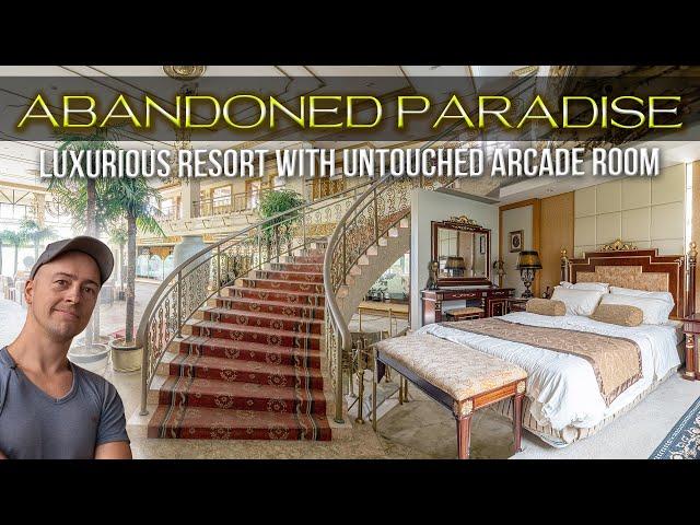 Abandoned Paradise |  UNTOUCHED ARCADE ROOM found in forgotten luxurious resort