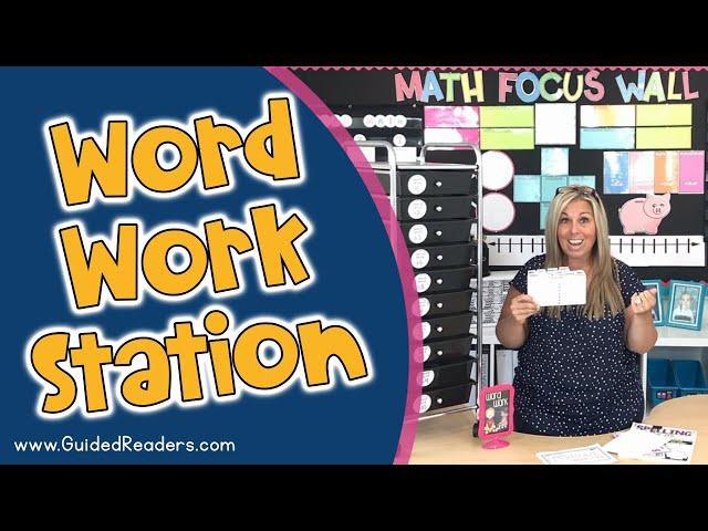 Guided Reading | Word Work Stations | Daily 5