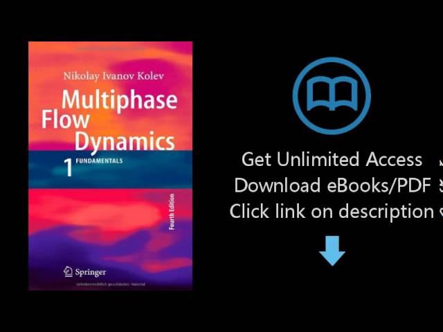 Multiphase Flow Dynamics 1: Fundamentals