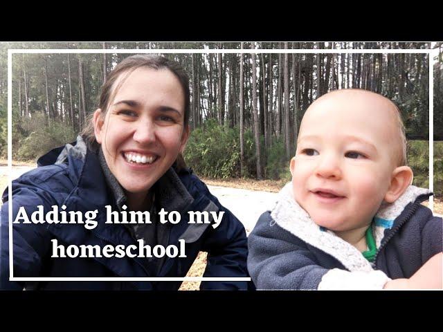 How I homeschool with a baby