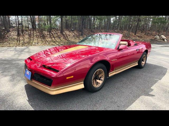 1984 Pontiac Firebird Trans Am Convertible