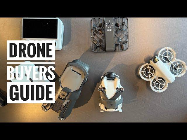 Which Drone Should you buy? Starter Drone, Selfie Drone or Pro Drone all compared.