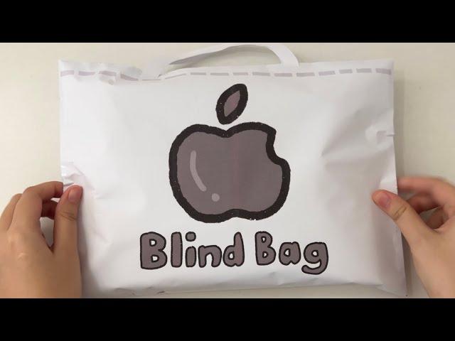 [paper diy] APPLE PRODUCTS Blind Bag unboxing! | asmr