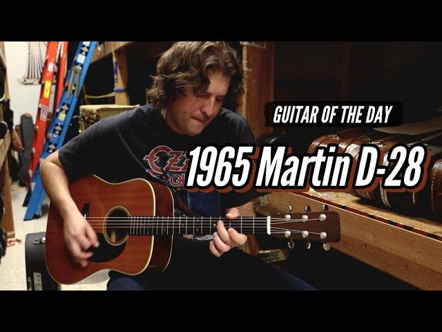 1965 Martin D-28 | Guitar of the Day