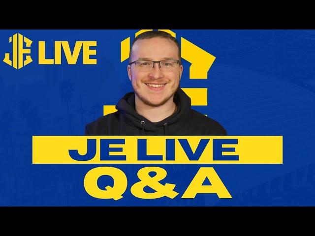 JE LIVE Q&A - Rams, Moon Knight & Lakers