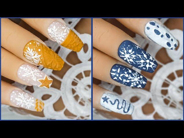 Easy Christmas Nail Art Design |Cute Christmas Nail Art Compilation | Cute Nails