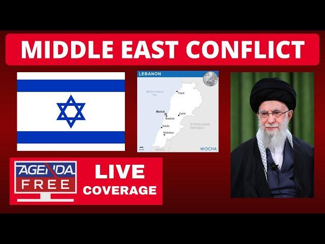 Israel, Iran, Hezbollah & Gaza Fighting - LIVE Breaking News Coverage (Beirut, Lebanon Updates)