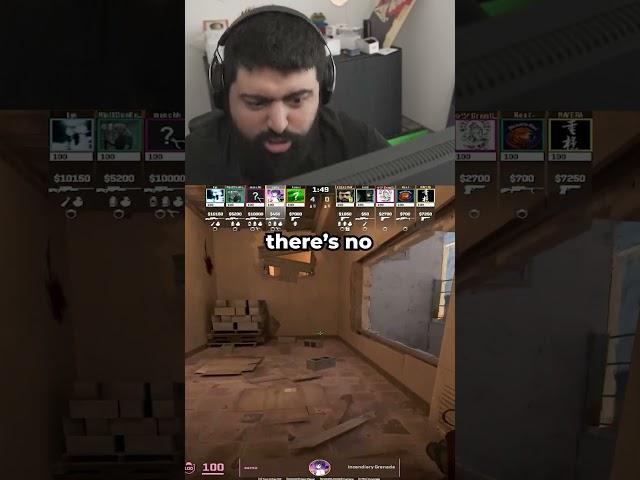 this cheater is shameless.. #cs2 #csgo
