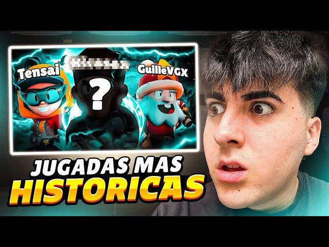 ¡¡LAS JUGADAS MÁS HISTÓRICAS de BRAWL STARS!!