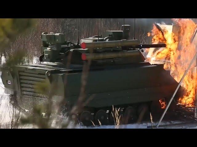 Uran-9 RUSSIA 1st Combat Robot | World 1st Combat Robot Uran-9 in Action