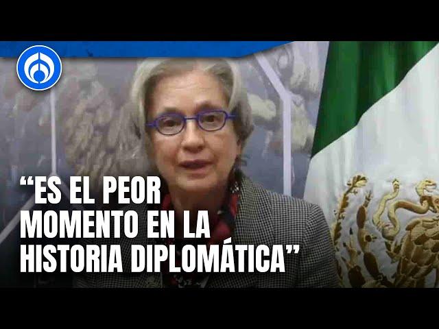 Declaran ‘persona non grata’ a la embajadora de México en Ecuador