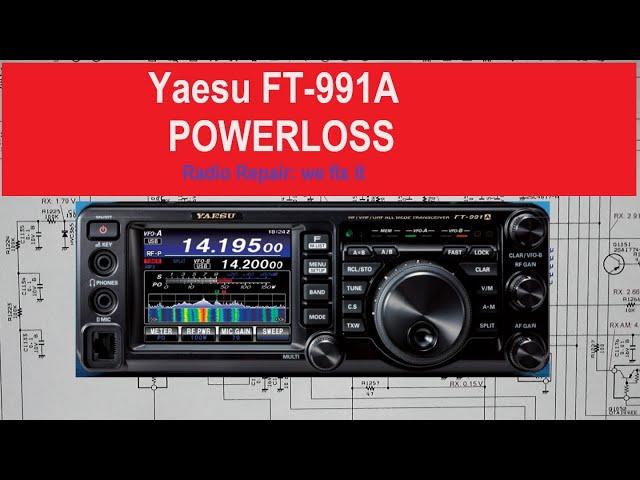 #285 Yaesu FT-991A; The repair video - we fix it