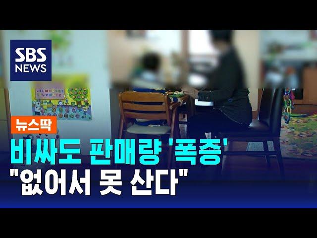 "없어서 못 산다" …유아용품도 '프리미엄'이 대세? / SBS / 뉴스딱