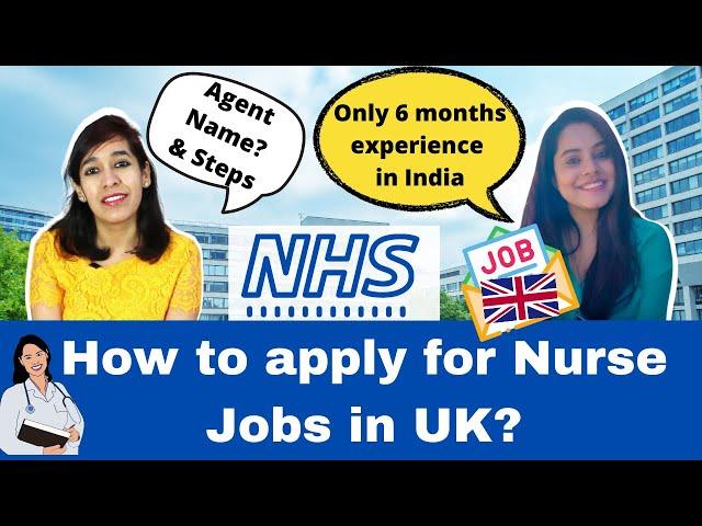 How to apply  for Nurse Jobs in UK? | How to  get a Nursing Job in the UK from India ? Agent Details