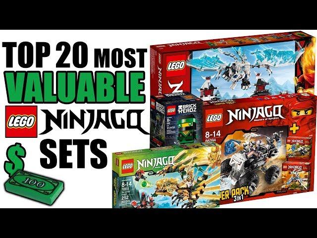 Top 20 MOST VALUABLE LEGO NINJAGO Sets!