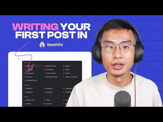 How to Write a Post in beehiiv (Full Beginner's Guide)