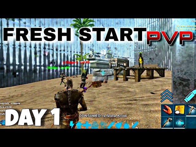 ARK MOBILE PVP - FRESH START SEASON 2 EP 1