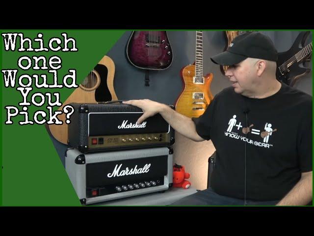 Marshall JCM 800 vs Silver Jubilee 20 watt Shoot Out