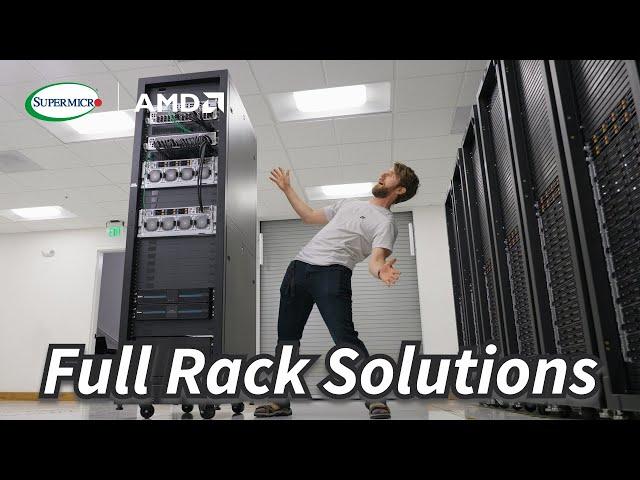 Supermicro Rack Scale Integration & Deployment ft. @LinusTechTips