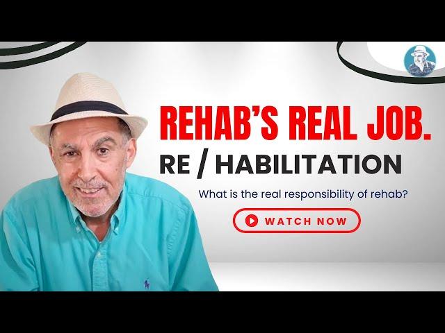 The importance of Rehab by David Dardashti Ibogaine