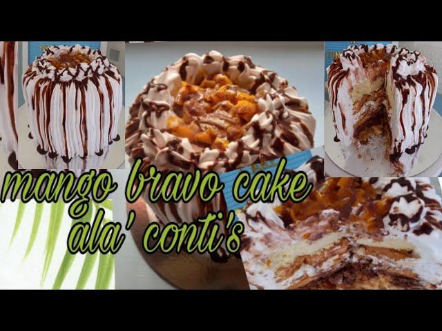 mango bravo cake ala' conti's | Happiness in Baking by:Helen A.