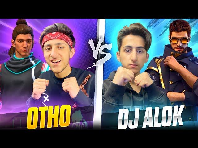 Dj Alok Vs Otho My Brother Call Me Noob  Best Gameplay Pc Vs Mobile - Garena Free Fire