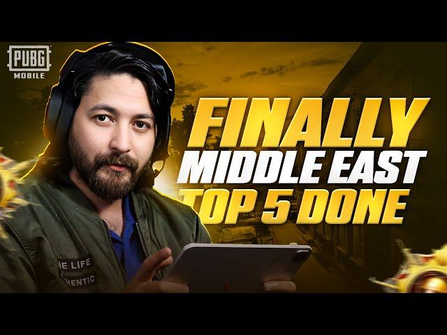 MIDDLE EAST RANK #5 | CLOSE TO TOP 4 | CONQUEROR CHALLENGE | TMG MARKHOR | PUBG Live Stream