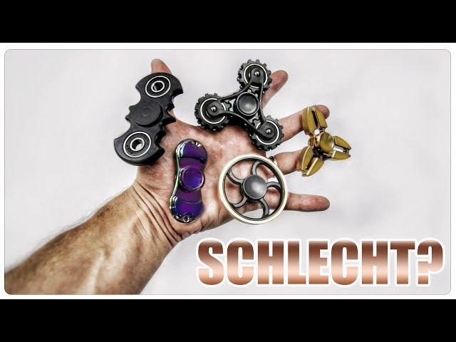 DIE SCHLECHTESTEN FIDGET SPINNER ALLER ZEITEN!1!?! | Marco Verzällt #045