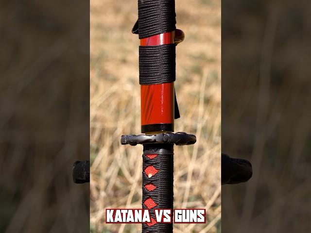 Katana VS Guns - Will it Survive?