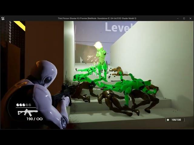 Physical Animations like GTA in Unreal Engine 5, active ragdolls + death animations - By DNMN