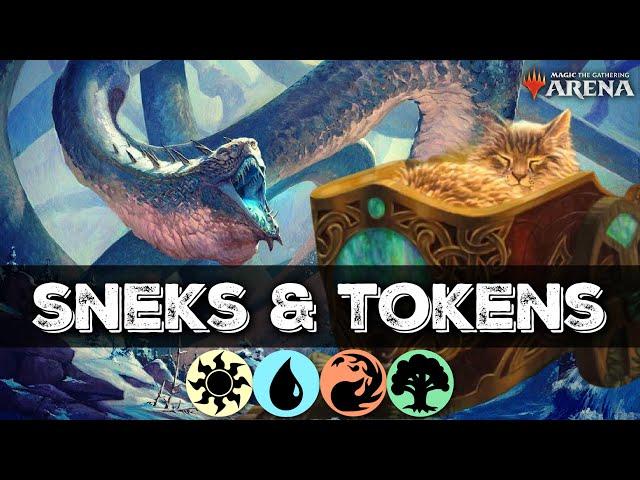 4-Color QUICK SNEK TOKENS is HILARIOUS to Play in KALDHEIM STANDARD!!