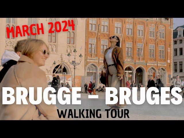 Bruges March 2024  Things to do in Belgium: Walking tour with highlights of Brugge's city centre