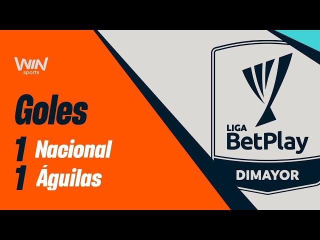 Nacional vs. Águilas Doradas (goles) | Liga BetPlay Dimayor 2024- 2 | Fecha 4