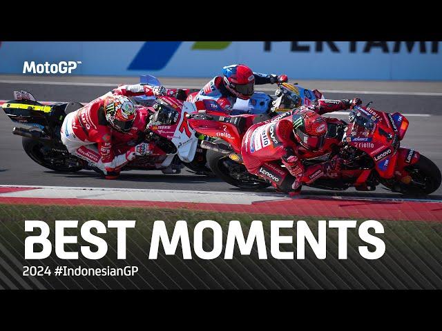 Best MotoGP™ Moments!  | 2024 #IndonesianGP