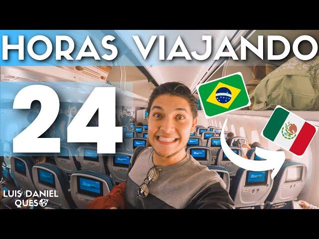 ASÍ ES VIAJAR POR 24 HORAS️ || Luis Daniel Queso