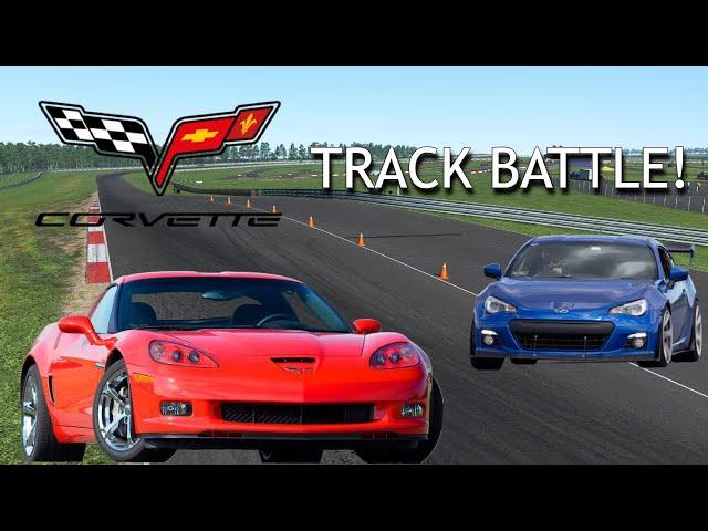 What a COMPETENT Corvette Driver Looks Like!! [Track Battles @ NJMP Lightning]