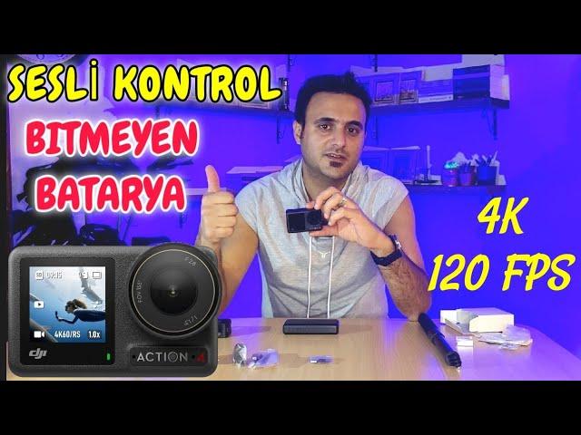 DJI OSMO ACTION 4 ADVENTURE COMBO  - AKSİYON KAMERASI ÖNERİSİ #djiosmo