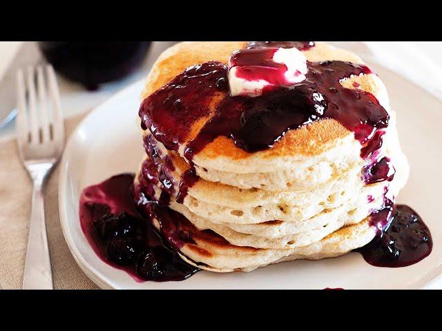 Homemade Blueberry Pancake Syrup Recipe