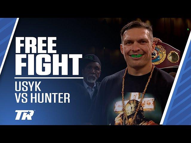 A Young Usyk Puts On A Show Against Hunter | Oleksandr Usyk vs Michael Hunter | FREE FIGHT