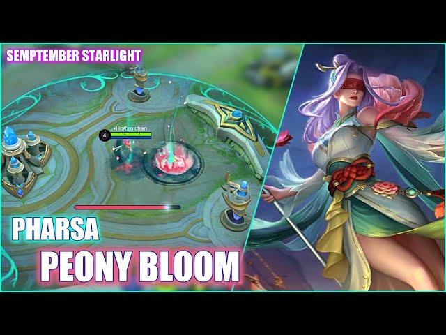 NEW STARLIGHT PEONY BLOOM PHARSA | MOBILE LEGENDS