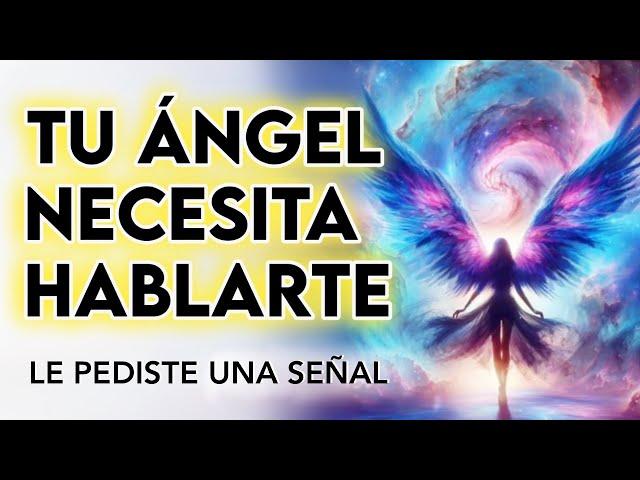 ¡PEDISTE una SEÑAL! TU ÁNGEL NECESITA HABLARTE MENSAJE de tu ÁNGEL PARA TI