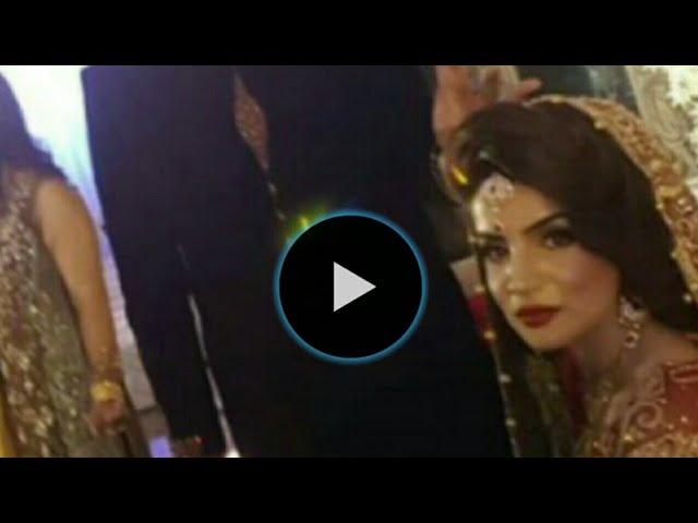 Pakistani News Anchor Seemal Hashmi Wedding  Video And Pictures