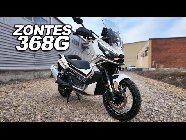 ZONTES 368G ОБЗОР СКУТЕРА