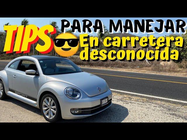 tips para manejar en carretera /para principiantes